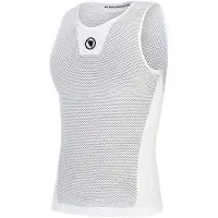Endura Fishnet II Mouwloze Baselayer Wit