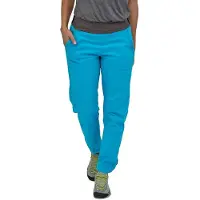 Patagonia - Dames klimkleding - W's Caliza Rock Pants Reg Black voor Dames van Katoen - Maat 6 US - Zwart