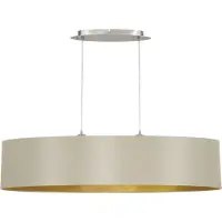 Eglo Maserlo Hanglamp Taupe - 100 cm