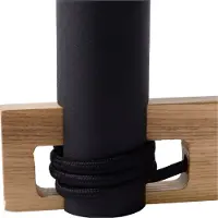 Lucide TANNER - Tafellamp - 1xE27 - Licht hout