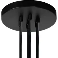 Lucide 7-lichts hanglamp Fix zwart