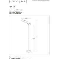Lucide GILLY - Leeslamp - LED - 1x6W 2700K - Wit