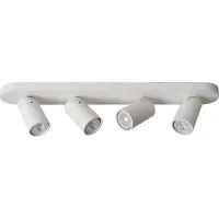 Lucide XYRUS - Plafondspot (Plafondlamp) - LED Dim to warm - GU10 - 4x5W 2200K/3000K - Wit