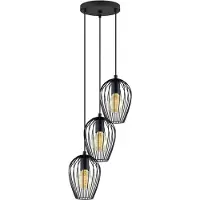Eglo Newtown Hanglamp - E27 - Ø 38 cm - Zwart