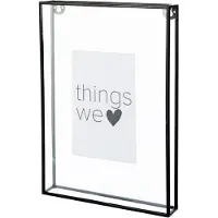 Vtwonen - Basic - Fotolijst - Zwart - Metaal - 20x28x3,5cm