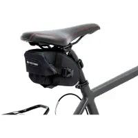 New Looxs Sports Saddle Bag Zadeltas - Waterafstotend polyester - Met reflectie - 0,9 liter - Zwart