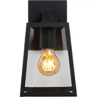Lucide Zwarte wandlamp Matslot design