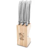 Laguiole STYLE DE VIE PREMIUM LINE 6 STEAKMESSEN RVS