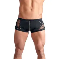 Erotic Treasure Short Punk in het Zwart