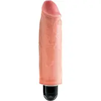 King Cock - King Cock 18.5 cm Vibe Stiffy Wit
