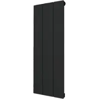 Eastbrook Rosano verticale aluminium radiator 28x60cm mat zwart 316 Watt