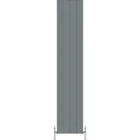 Eastbrook Malmesbury radiator 35x180cm aluminium 1060W grijs mat