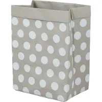 Furniteam Opbergmand Owen | papier grijs 36x26x48x26 cm opbergdozen | NADUVI