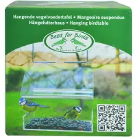 Esschert Design Voederhuisje Acryl - - FB373 - Vogelvoederhuisje voor Vogels