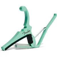 Kyser KGEFSGA Fender Quick-Change Surf Green Capodaster voor gitaar met metalen snaren