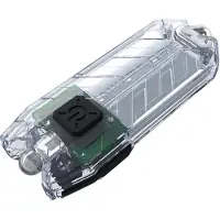 Nitecore Tube V2.0 Transparent, oplaadbare LED-sleutelhangerzaklamp