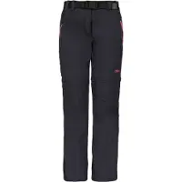 CMP Kinderen Trekking Zipp Off Girls broek (Maat 92, Grijs)