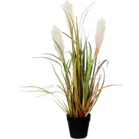 Bauhaus Riet gras lichtbruin in plastic pot d10 cm h53 cm Mica Decorations