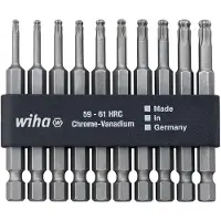 Wiha 32804 Bitset 10-delig Binnen-Torx Kogelkop