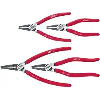 Wiha 34708 Zangen-Set classic mit MagicTips 34708, Länge: 35,3 cm, 4-tlg., 1 Set