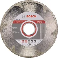 Bosch 2608602689 Power Tools Diamanten doorslijpschijf Diameter 115 mm Boordiameter 22.23 mm Marmer 1 stuk(s)