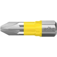 Wiha 41590 Kruis-bit Aandrijving: 1/4 (6,3 mm) Uitvoering: Kruiskop Pozidriv PZ 3 25 mm