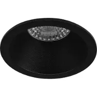 BES LED Spot Armatuur GU10 - Pragmi Pollon Pro - GU10 Inbouwspot - Rond - Zwart - Aluminium - Verdiept - Ø82mm