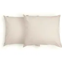 Walra Kussensloop Crispy Cotton - 2x 60x70 - Zand