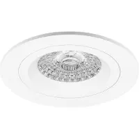 BES LED Spot Armatuur GU10 - Pragmi Rodos Pro - GU10 Inbouwspot - Rond - Wit - Aluminium - Ø93mm