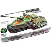 Tamiya Modelbouwpakket Militaire voertuigen - 35203 German SdKfz.173 Jagdpanther Late Vers. w/1 Figure Plastic - 1:35 - Modelbouw
