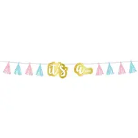 Amscan Tassel Slinger Gender Reveal It's A... (240cm)