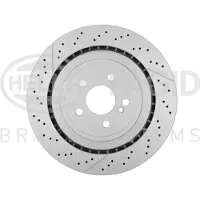 Hella 8DD 355 126-871 Remschijf