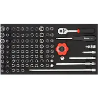 Sonic Bitdopset 1/4", 102-dlg. SFS 1/3