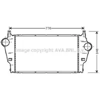 PRASCO RTA4295 Intercooler
