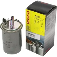 Bosch Brandstoffilter N6407 Bosch voor o.a. FORD
