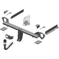 BRINK Vaste trekhaak 502900 Brink voor o.a. SUBARU