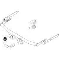 BRINK Vaste trekhaak 345600 Brink voor o.a. FORD