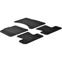 GledRing Rubbermatten Audi Q5 2008- (T profiel 4-delig + montageclips) voor o.a. AUDI