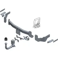 BRINK Afneembare trekhaak, BMU kogel voor o.a. HYUNDAI, KIA