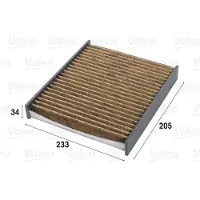 Valeo 701011 Interieurfilter