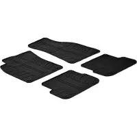 GledRing Rubbermatten Audi A6 4F 2006-2010 (T profiel 4-delig + montageclips) voor o.a. AUDI