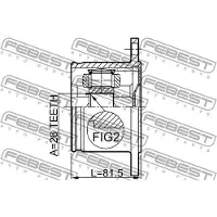 FEBEST 0211-T30RH Homokineet
