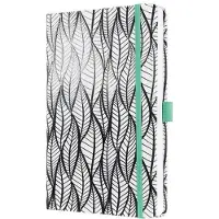 Sigel notitieboek Jolie WHITENED LEAVES A5 hardcover 174 pagina's gelinieerd 80 grams
