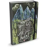 Peter Pauper Press Wherever You Go, Go With All Your Heart Notitieboek