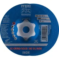 PFERD CCGRINDSOLID slijpschijf CCGRINDSOLID SG INOX