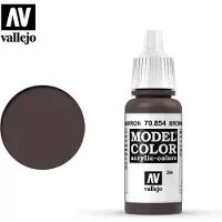 Wittmax Hobbyverf Acrylverf - 70854 Model Color Brown Glaze - Acryl Verf flesje - 17 ml