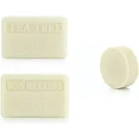 Savon De Marseille 100% natuurlijke zeep set Tea tree + Bois de cedre met shampoo bar