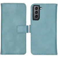 IMoshion Luxe Bookcase voor de Samsung Galaxy S21 FE - Lichtblauw