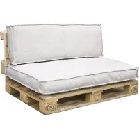 In the Mood Palletkussenset In The Mood Mick Beige (set van 2 | 120 x 80 cm)