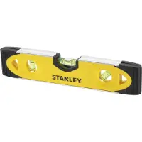 Stanley - Niveau torpedo magnétique 3 fioles - 0-43-511